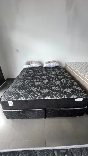 CAMA QUEEN DE MOLAS ENSACADAS PROMOÇÃO
