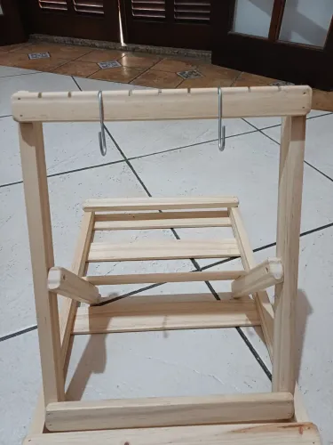 Cavalete para fazer macramê 