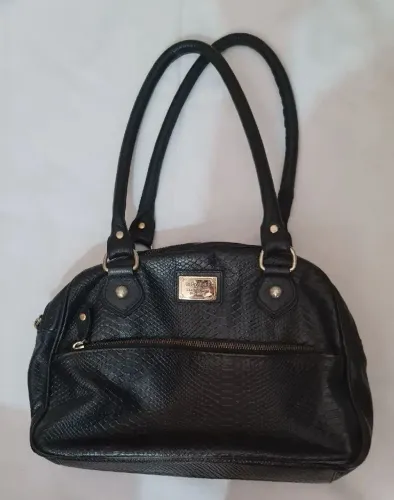 Bolsa de Couro com alça Le Postiche 