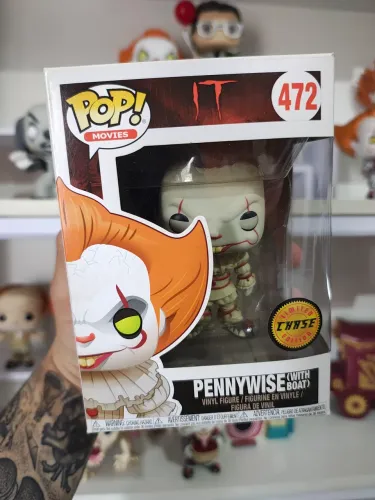 Funko Pop! Movie It A Coisa Pennywise (with Boat) #472 Chase