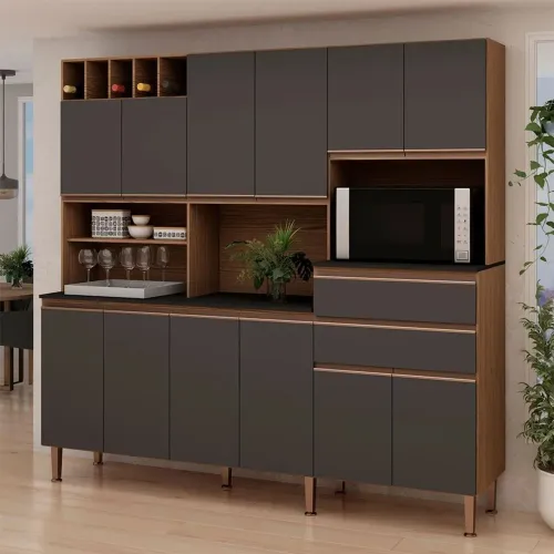 Armário de cozinha grande em MDF novo 