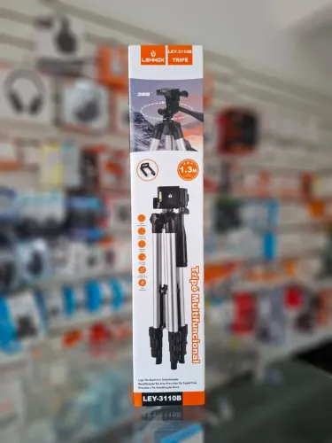 Tripé com suporte para celular 1.3m - entrega em slz e região