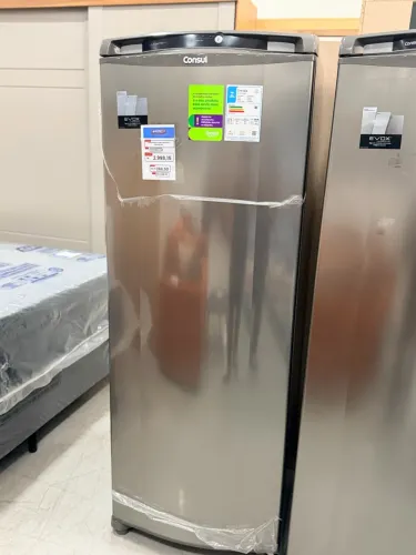 REFRIGERADOR CÔNSUL INOX 337 litros - NOVO / lacrado