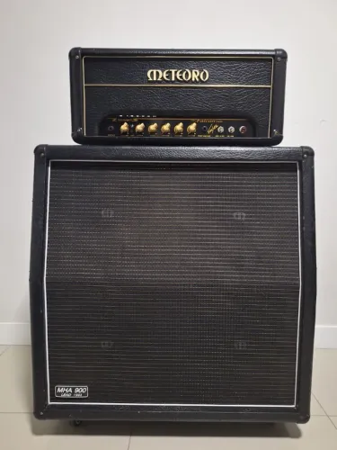 Cabeçote Meteoro Falcon G-50 + Caixa MHA 900 4x12