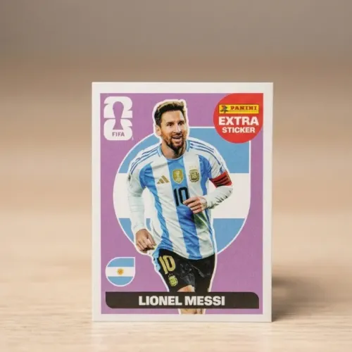 Figurinha Lionel Messi Extra Legend Base