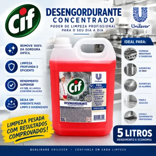 CIF Desengordurante Concentrado 5L