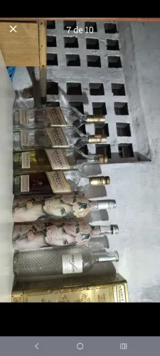 Garrafas coleção