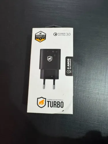 Carregador Gshield Tipo-C Turbo 25W Quick Charge 3.0 Anatel