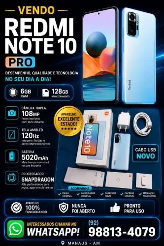 Celular Redimi note 10 pro Xiaomi 