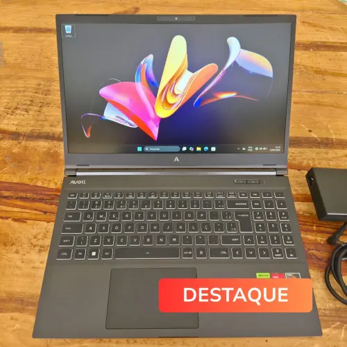 Notebook Gamer Avell ION Ryzen 7 RTX 4050 16GB DDR5 SSD 512GB Tela 165Hz | Até 12x Cartão