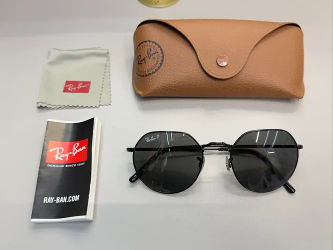 ray ban óculos de sol 3565 jack polarizado