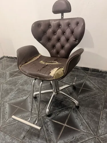 Cadeira p salão hidráulica reclinável 