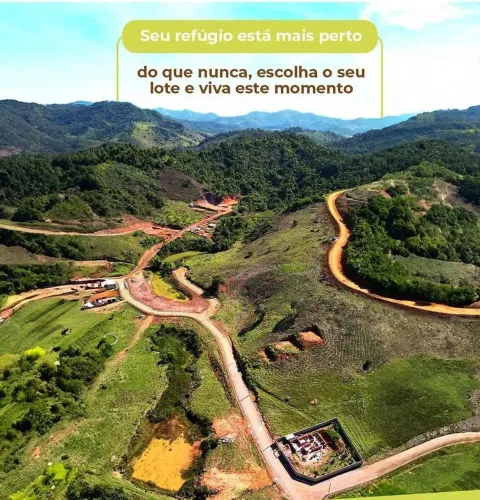 Lote 1.200m² no Reserva Boa Fé - Fase 1 | Belmiro Braga/MG