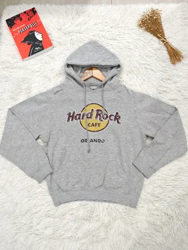 Moletom Cinza Hard Rock Cafe