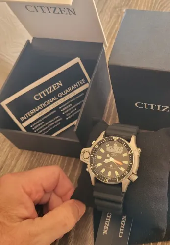 Citizen Aqualand Promaster Série Prata Novo!!