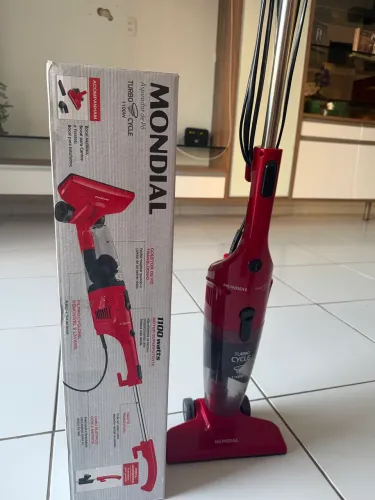 Aspirador do pó MUNDIAL Turbo 1100v motor super potente