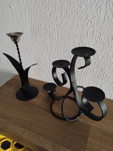 Par de castiçal vintage 