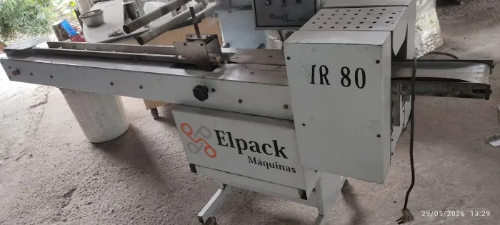 embaladora flowpack automática funcionando"LEIA TUDO"