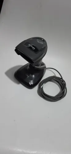 Leitor de código de barras Ds2200 com suporte usando
