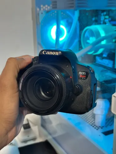 Canon t5i com lente 50mm 1.8 yongnuo