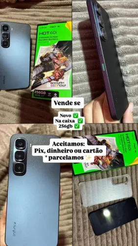 Celular Infinix Hot 60i 256gb
