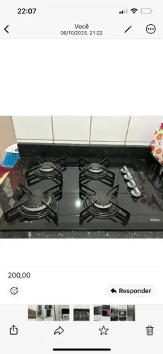 Cooktop 4 bocas