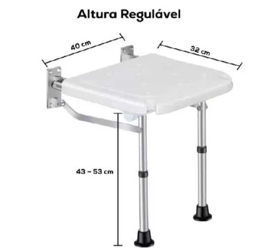 Kit assento de banho+ almofada impermeável+ almofada ortopédica.