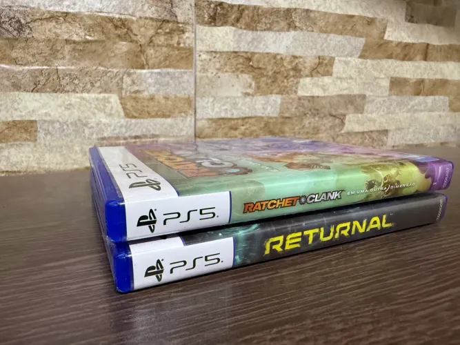 Ratchet & Clank + Returnal PS5 Mídia Física Original