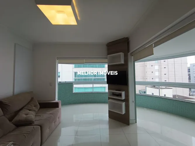 Locação Anual mobiliado, com 02 dormitórios e 02 vagas de garagem no Centro de Balneário C