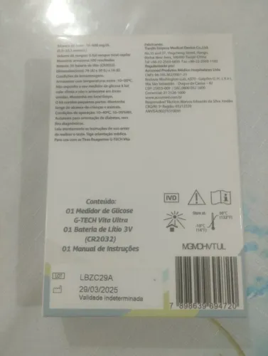 Medidor de glicemia
