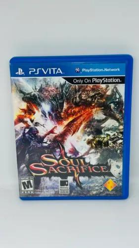 JOGO PS VITA SOUL SACRIFICE - ORIGINAL SEM CAPA