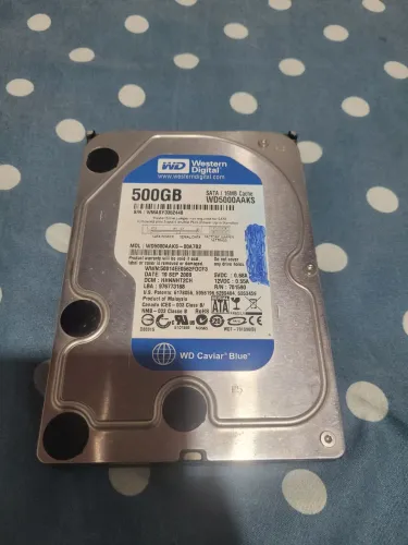 HD 500 GB Western Digital 100% de saúde