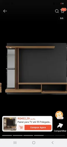 PAINEL/ESTANTE PARA TV