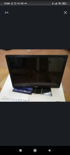 TV 14 polegadas Nova com monitor