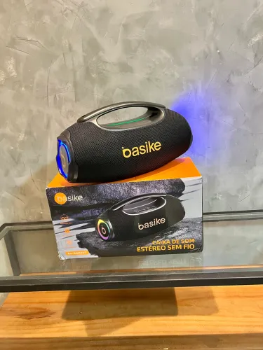 Caixa de Som Basike 80W BA-RAD337 - potência de verdade!