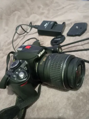Câmera Nikon profissional D3100 dslr