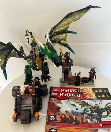 lego ninjago 70593 - the green ngr dragon