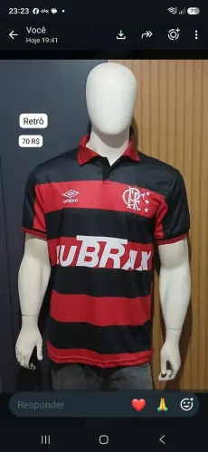 Camisas do Flamengo Retrô