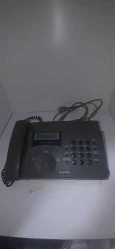 Fax Sharp UX-66 antigo funcionando - ideal para uso ou coleção