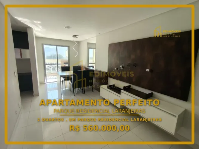 Incrível Apartamento com Suíte no Parque Residencial Laranjeiras - Venha Conhecer!