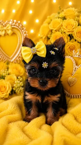 Machinho e feminha yorkshires micros / pais com pedigree/ contrato compra e venda