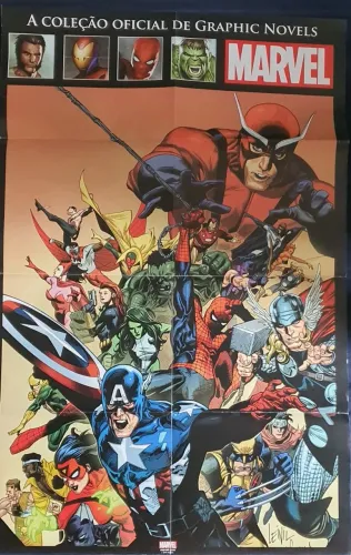 Pôster Marvel Salvat - Coleção oficial de graphic novels