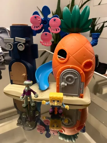 Fenda do Biquíni (Bob Esponja) da linha Fisher-Price Imaginext