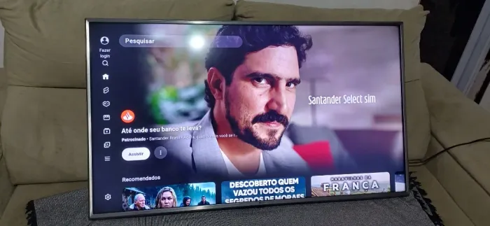 Smart TV LG 4K de 40 polegadas  