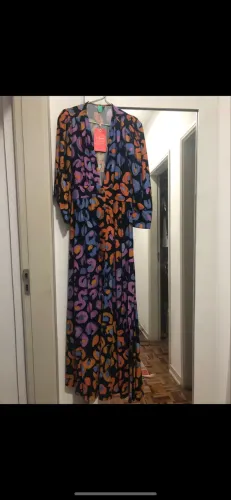Vestido onça patch farm 