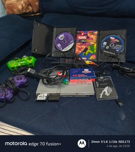 Ps2 Desbloq com retroscaler2x pra tv moderna
