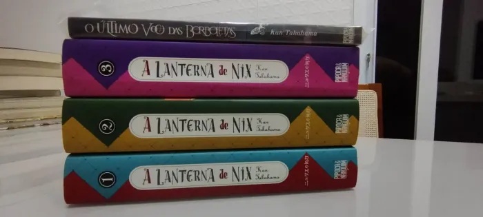 A Lanterna de Nix 1-3 completo + O último vôo das borboletas - Pipoca e Nanquim