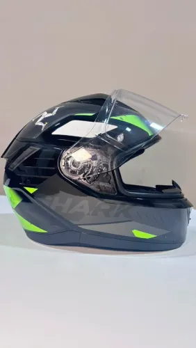Capacete Shark ridill 2 Bersek com óculos interno
