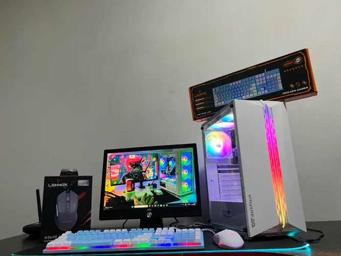 Pc Gamer Completo / i5-7400 / 16GB DDR4 / M2 NVMe + HD 1TB
