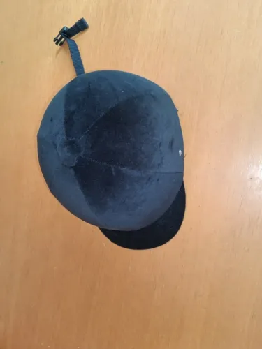 Capacete Adulto de Hipismo 55 Fouganza Preto